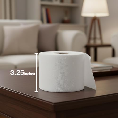 No Tear Toilet Paper | Gag Toilet Paper | Prank TP | Non Tearing Paper | Funny Bathroom Prank Gifts | Unrippable Joke TP | Looks Like Real Roll | White