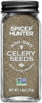 Spice Hunter India Celery Seeds, 1.8 Ounce (Pack of 6)