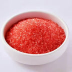 Sentovac Red Sanding Sugar for Baking Edible Sparkling Coarse Sugar Crystals Sprinkles for Baking Topping Cake Cookie Cupcake Topper Ice Cream Decoration Supplies 3.2 OZ