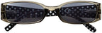 Eyekepper 5-Pack Spring Hinges Polka Dots Patterned Temples Reading Sunglasses Sunshine Readers Women +2.25