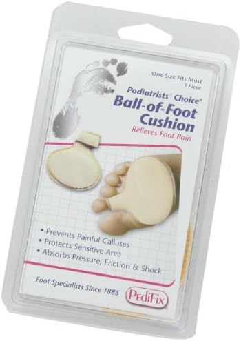 PediFix Deluxe Nylon-Covered Metatarsal Cushion -P88, Single