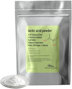 Lactic Acid Powder Lactic Acid Food and Cosmetics Grade DIY Lactic Acid Peel for Skin Moisturizing 4 Ounce (Pack of 1)