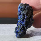 Natural Raw Azurite Malachite Mineral Specimen Geode Crystal Reiki Healing Stone-4-6cm (110-120g)