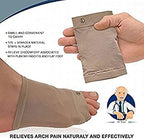 Silicone Gel Arch Support Sleeve, Comfort Cushions Insole, Orthotics Massage Flat Feet Pad Shocks, for Plantar Fasciitis Pain Relief Heel Spur Arch Pain Pronation