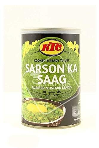 KTC Sarson Ka Saag (curried mustard leaves) - 425g
