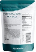 Viva Doria Mediterranean Sea Salt, Coarse Grain, 2 lb