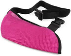 Soles Pediatric Mesh Arm Sling with Padded Shoulder Strap (Pink)