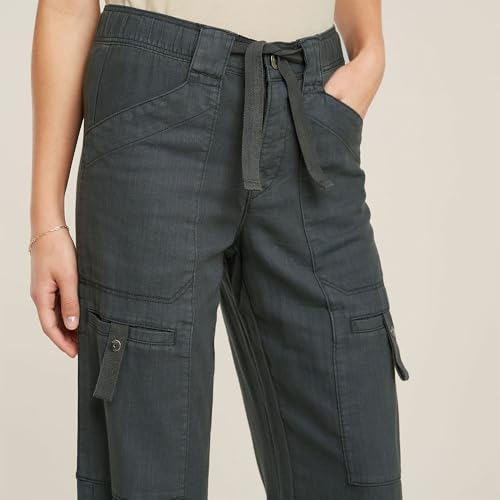 G-STAR Raw - Womens Judee Cargo 5-Pocket Pants, Color Petrol Gd, Size: 29W x 32L