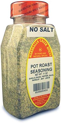 Marshall’s Creek Spices Pot Roast No Salt Seasoning, New Size, 11 Ounce