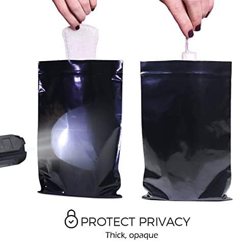 Tampon Disposal Bags, Feminine Hygiene Disposal Bags, Sealable and Prevents Odours, Set of 100 Pack