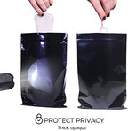 Tampon Disposal Bags, Feminine Hygiene Disposal Bags, Sealable and Prevents Odours, Set of 100 Pack