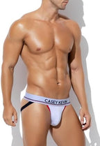 Casey Kevin Men's JockStrap Breathable Athletic Supporter Sexy Jock Strap Cotton Underwear for Men