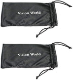 2 Pairs Transparent Neon Color Deluxe Reading Glasses - Comfortable Stylish Simple Readers Magnification