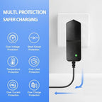 24V~25.2V Massage Gun Charger Compatible with Hypervolt, Taotronics, Opove, Toloco, Legiral, Bobbito, Massage Gun Charger Power Cord Cable 1.5m/5FT(NOT for 18V)