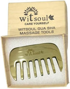 WITSOUL Bronze Kansa Gua Sha Massage Tool for Head Massager - kansa Comb Big Size