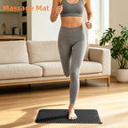 Acupressure Mat for Foot Massage, Silicone Foot Reflexology Mat, Portable Feet Mat for Plantar Fasciitis Relief and Muscle Relaxation