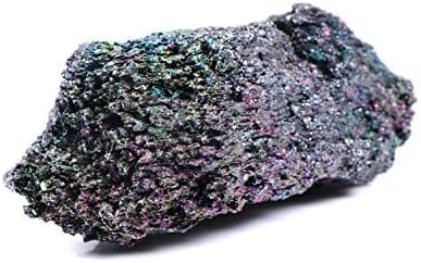 Presents Azurite Rough Stone Reiki Crystal Stone, Natural Clyster Cluster Stones Pack of 1 (200 Grams) by #Frienemy-3075