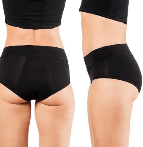 Bambody Absorbent Period Panties, Period Underwear for Women and Teens - All-Day Long - Overnight Protection - Leakproof