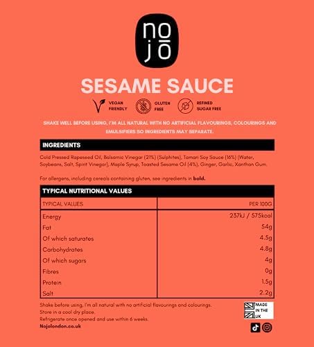 NOJO Sesame Sauce, 200 ML