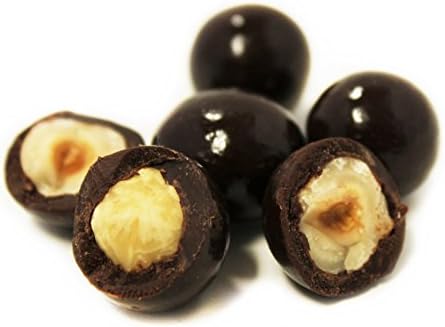 Gourmet Dark Chocolate Covered Hazelnuts by Its Delish, (2 lbs)