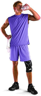 MUELLER Sports Medicine Hg80 Hinged Knee Brace, Knee Pain Relief Support for Men and Women, Ideal for Arthritis, Sprains, Prevents Hyperextension, Black, Small