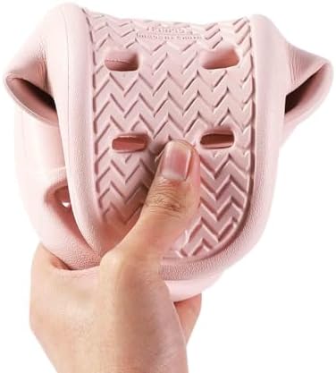 Shower Shoes for Women and Men Pool Slides Sandals Soft Cushioned Anti-Slip Slides Slippers Comfort Arch Support Quick Drying Shower Shoes with Drain Holes Bathroom Massage Slide Sandals