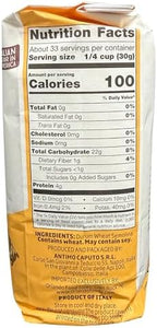 Antimo Caputo Semolina Wheat Flour 2.2 LB (Pack of 6) Bulk - Italian Durum Semola Di Grano - All Natural Dough for Fresh Pasta