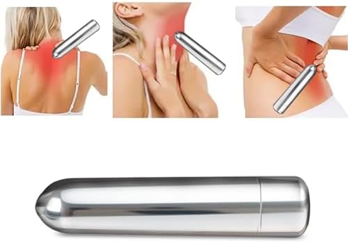 Cordless Mini Handheld Face Massager, Multifunctional Deep Tissue Massage Tool for Eyes Back Neck Body Pain Relief Muscle Relaxation