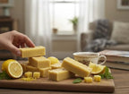 Farmhouse Fudge – Lemon Poundcake Fudge, 8 oz – Rich & Creamy Fudge with Zesty Lemon Flavor, Gourmet Candy Gift
