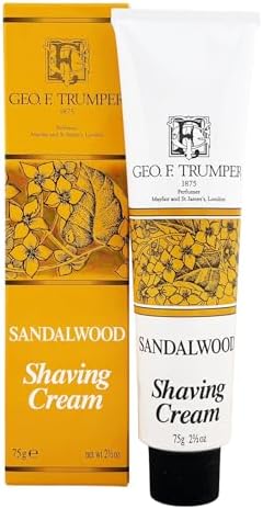 Geo F. Trumper Soft Shaving Cream in Tube, Sandalwood