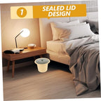 Portable Chamber Pot Lid Plastic Urine Bucket for Adults Convenient Spittoon for Home and Hospital Use Non-Skid Design Suitable for Seniors and Disabled Users