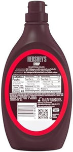 Hershey Dessert Syrup Variety Pack, 3 Tasty Flavors Chocolate 24 oz, Strawberry 22 oz and Caramel 22 oz, Delicious Toppings for Any Dessert