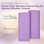 iStim Pelvic Floor Exercises Device - EM-5200 Kegel Trainer for Incontinence Relief, Muscle Massager (EMS) for Bladder Control and Pelvic Physical Therapy