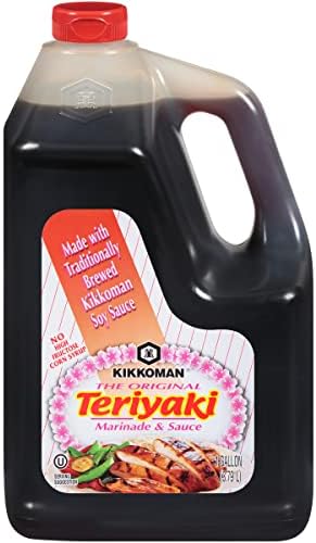 Kikkoman Marinade and Sauce, Teriyaki, 128 Ounce