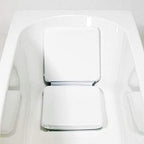 Homecraft Bath Cushion, Seat and Back Cushion, Non-Slip Cushion with Suction Cup Suckers, Safe, Comfortable Seated Bathing, to Sit On, Elderly, Disabled, Handicapped, Seniors, Comfy Foam Pad