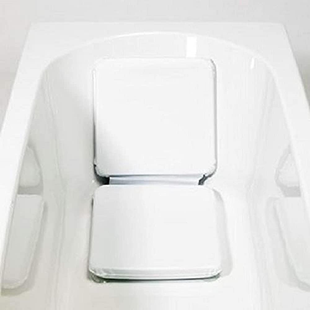 Homecraft Bath Cushion, Seat and Back Cushion, Non-Slip Cushion with Suction Cup Suckers, Safe, Comfortable Seated Bathing, to Sit On, Elderly, Disabled, Handicapped, Seniors, Comfy Foam Pad