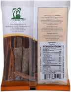 Malabar Desi (Dalchini) Flat Cinnamon 3.5oz (100g) ~ All Natural | Vegan | Gluten Friendly | NON-GMO | Indian Origin