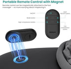 Nekteck Foot Massager with Heat: 2026 Upgraded Remote Control Shiatsu Feet Massager for Plantar Fasciitis, Deep Kneading Therapy Air Compression Massage Tools for Foot Health, Gifts for Men Women