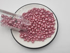 Edible Rose gold Pearls Sugar Sprinkles 120g/4.23 oz, Mix size Candy Pearl for Cake Decorating and Cupcake Toppers, Cookie Decorations Topping, Wedding Shower Party Valentines Halloween Christmas
