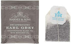 Harney & Sons Decaffeinated Earl Grey Tea bags, Black Tea with Bergamot, 50 Count