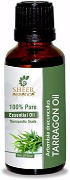 Tarragon Oil 15 ML (0.51 Fl.OZ) | 100% Pure Natural Undiluted Uncut Therapeutic Grade Artemisia Dracunculus Essential Oil