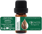 Essences Bulgaria Organic Tarragon Essential Oil 1/6 Fl Oz | 5ml | Artemisia dracunculus | 100% Pure and Natural | Undiluted | Therapeutic Grade | Family Owned Farm | Steam-Distilled | Non-GMO | Vegan