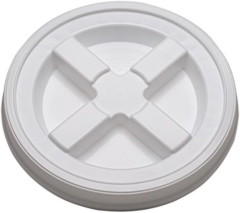 6 Gamma Seal Lids for 2-Gallon Standardized Buckets (do NOT fit 5 gallon buckets)