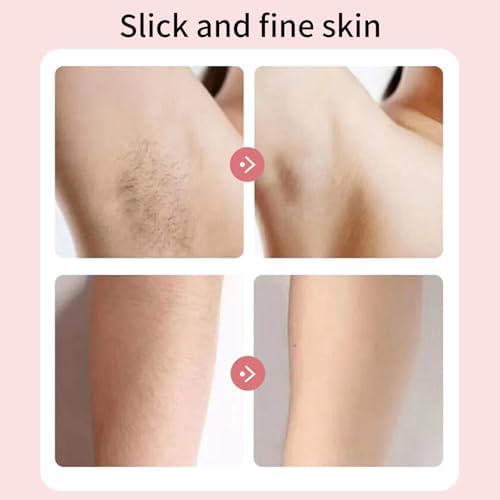 YUYTE Women Depilator Trimmer R Shaped, High Speed Motor Hair Removal Device, with Dual Trimmer Head and Illuminating Light, for Face Body