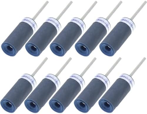 LIFKOME 10pcs Sandpaper Polished Rod Grinding Sticks 2.35mm Shank Jewelry Buffing Tools for Metal Polishing and Engraving Craft Use Random Color