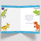 5th Birthday Card for Boy, 5 Year Old Birthday Cards Gifts for Son Nephew Grandson, 5th Bday Gifts Decorations -8x5.3 Inches, Double-Sided