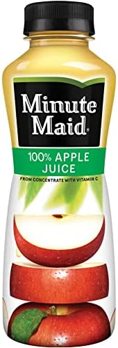 Minute Maid Apple Juice, 12 Oz, Pack of 24