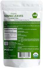 Senna Leaf 8 oz - USDA Certified Senna Leaves Organic Caffeine Free Tea for Hair & Skin Health - Pure Ayurveda Products by Iyasa Holistics