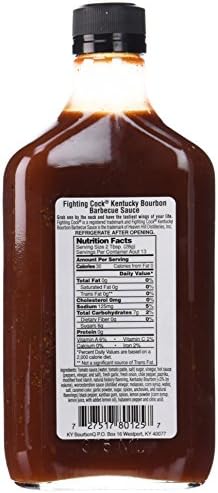 Fighting Cock Kentucky Bourbon BBQ Sauce