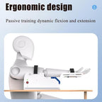 Elbow Flexion and Extension Trainer, Joint Rehabilitation Training Device, Adjustable Arm Exerciser, 0°~105° Angle Exercise, with Remote Control, for Muscle Stiffness, Arm Fractures, Etc
